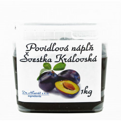 Povidlová náplň ŠVESTKA Královská 1kg - Dr. Hlaváč