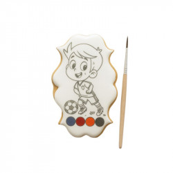 Perníčková omalovánka malý fotbalista 55g - I LOVE CAKES