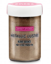 Prachová barva metalická Burnt Bronze 10 ml - Sweet Sticks