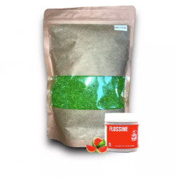 Cukr na cukrovou vatu  - 1 Kg - Meloun (Zelená) - Knapro