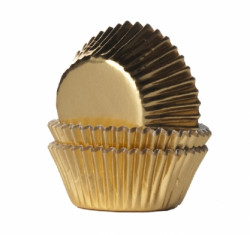 Cukrářské košíčky mini zlaté 35x21mm 1280ks - House of Marie