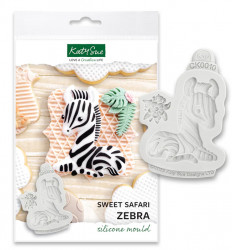 Silikonová formička zebra - Katy Sue