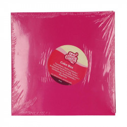 Dortová krabice růžová 25x25x15cm - FunCakes