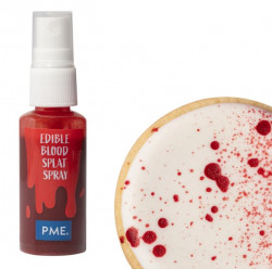 Červená barva ve spreji - jedlá krev 30g - PME