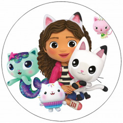 Jedlý papír Gabinin kouzelný dům 19,5cm - Pictu Hap