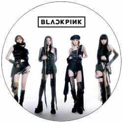 Jedlý papír Black pink 19,5cm - Pictu Hap