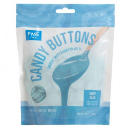 Světle modrá poleva v peckách 340g - PME