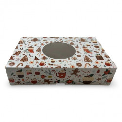 Krabička na cukroví vánoční 22x15x5cm - Alvarak