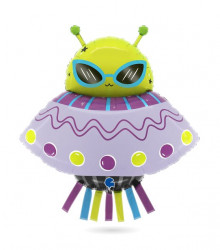 Nafukovací balónek mimozemšťan 74 cm - Grabo