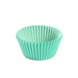 Cukrářský košíček teal 50x30mm 50ks - Cakesicq