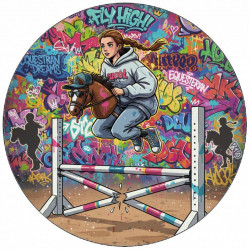 Jedlý papír Hobbyhorse graffity 19,5 cm - Pictu Hap