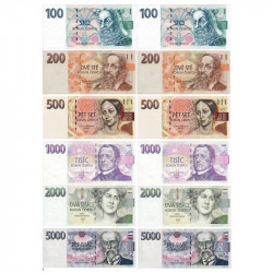 Jedlý papír k vystříhnutí české bankovky - peníze A4 - Pictu Hap