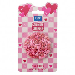 Cukrové zdobení srdce 8,5x9mm, 25g - PME