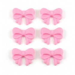 Mašličky růžové 6 ks - Fagos