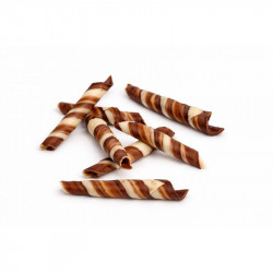 Čokoládové ruličky dvoubarevné TWISTER MARBLE (70 g)