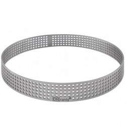 Perforovaná forma na tartaletky Ř140mm výška 20mm - DR ranty